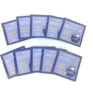 L'OCCITANE Immortelle Precieuse Youth Face Cream Samples X 10